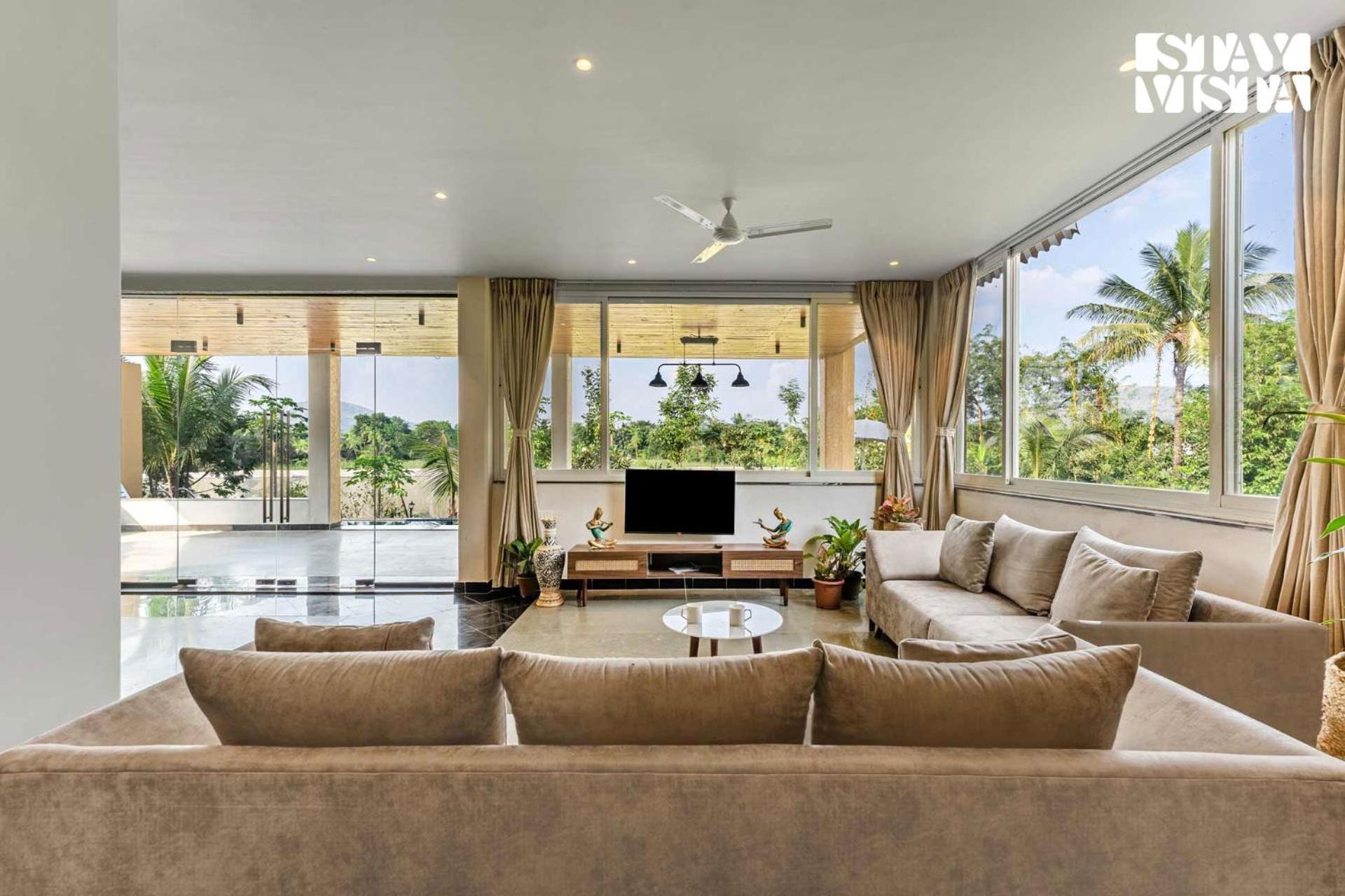 Stayvista At Countryside Meadows With Pool, Ac Pune Exterior photo